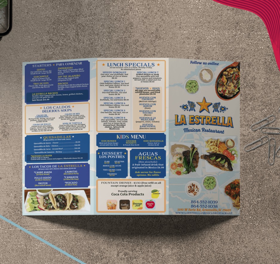 Restaurant Menus 7